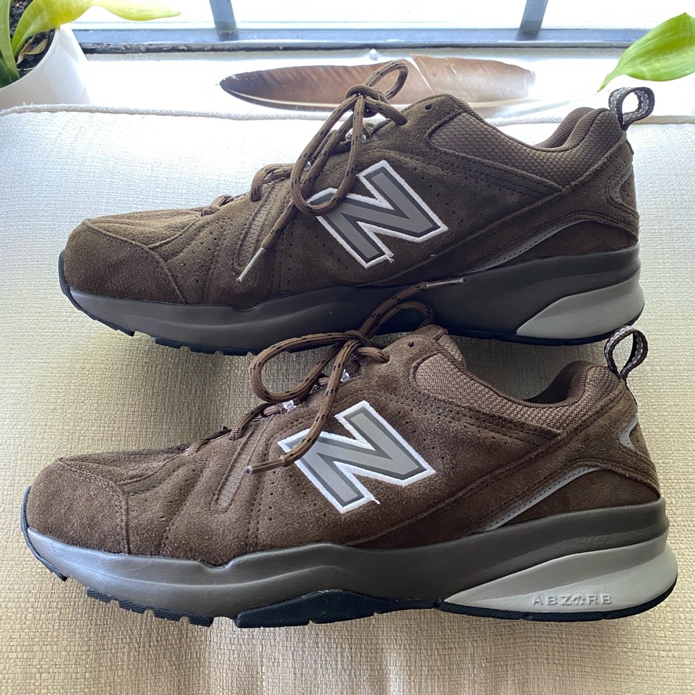 New Balance 608V5 Suede Chocolate Men’s Trainer Shoes Sz 11US